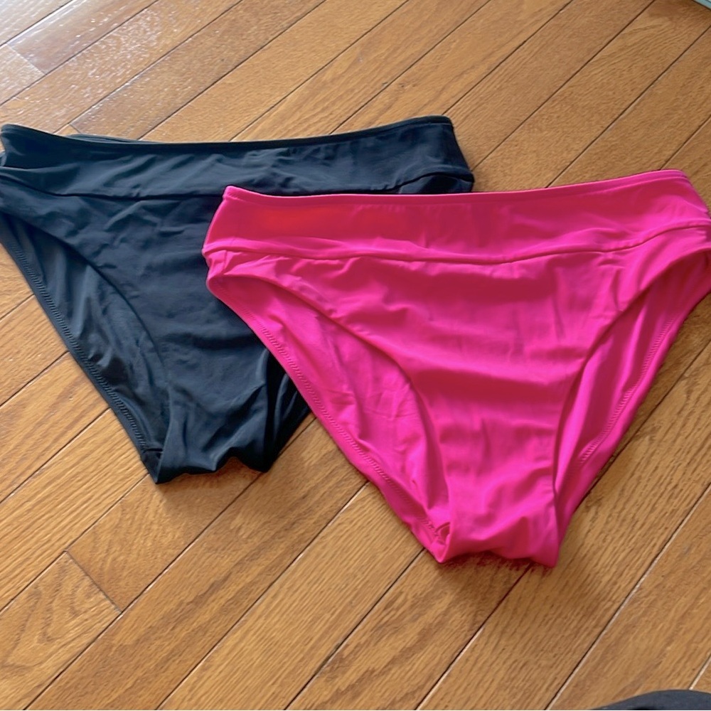 Victoria’s Secret Mid Rise Full Coverage Bikini Bottoms (bundle of 2)